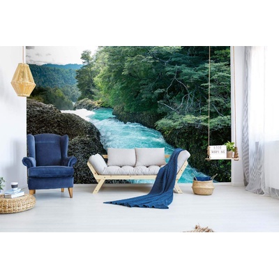 DIMEX ART Самозалепваща се флизелинова фототапета река фуй, чили 375 x 250 см