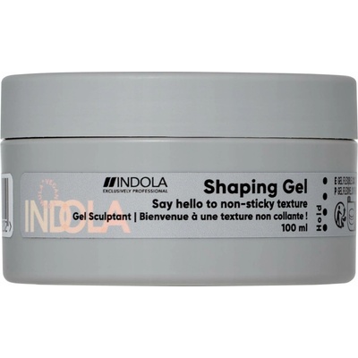 Indola Styling Texture Shaping Gel, gel na vlasy pro tvarování účesu, 100 ml