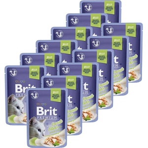 Brit Капсула BRIT Premium Cat Тръска в желе 12 x 85 г