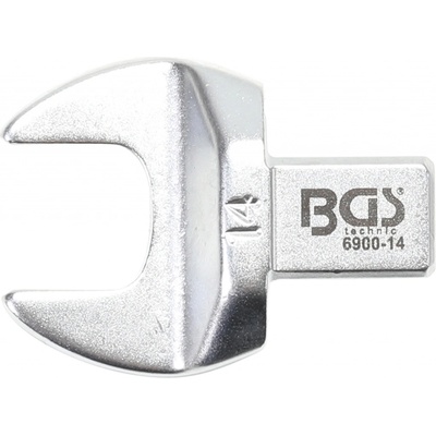 BGS technic Nástrčný plochý klíč 14 mm upnutí 9 x 12 mm BGS 6900-14