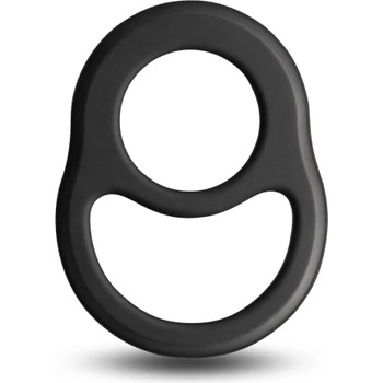 NS Novelties Двоен пенис пръстен от силикон Renegade Cradle