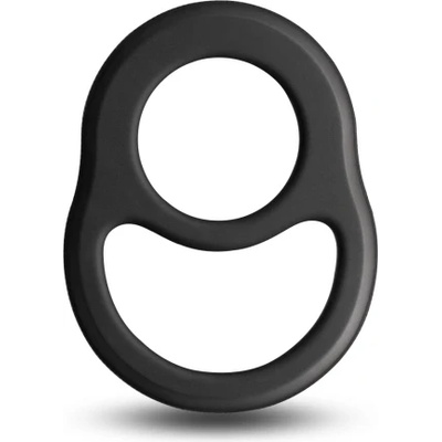 NS Novelties Двоен пенис пръстен от силикон Renegade Cradle