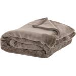 Tiseco Home Studio Кафяво одеяло от микроплюш , 150 x 200 cm - Tiseco Home Studio (3228TAUPE)
