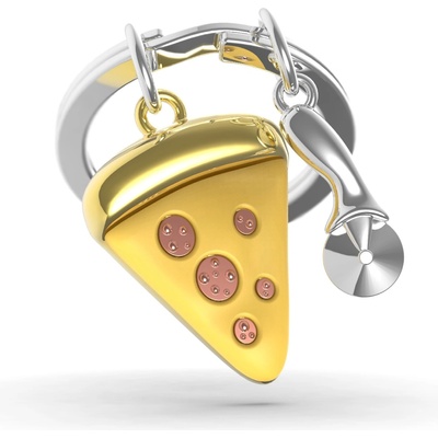 TROIKA Ключодържател Troika Metalmorphose Pizza Slice (MTM323-01)