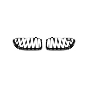  Комплект бъбреци съвместими с BMW 6 series F06/F12/F13 2011+ хром/черен