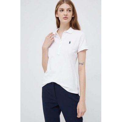 Ralph Lauren Тениска с яка Polo Ralph Lauren в бяло с яка тип peter pan 211870245001 (211870245001)
