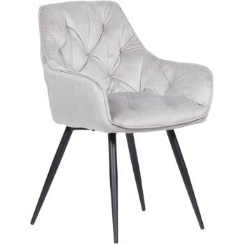 Carmen Трапезен стол latina - светлосив