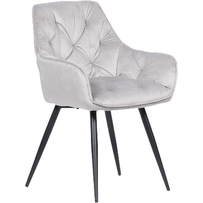 Carmen Трапезен стол latina - светлосив