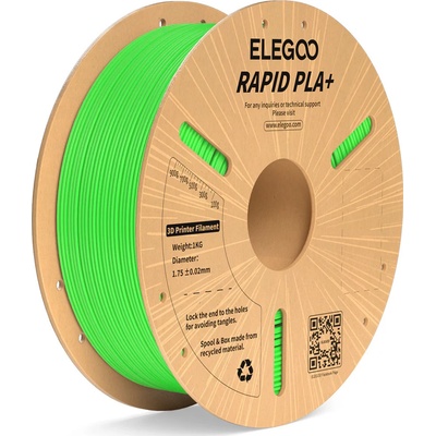Elegoo Rapid PLA+ Green - 1, 75 mm / 1000 g (50.203.0118)