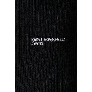 Karl Lagerfeld Jeans пуловер с къси ръкави дамски с вискоза (B3W18008)