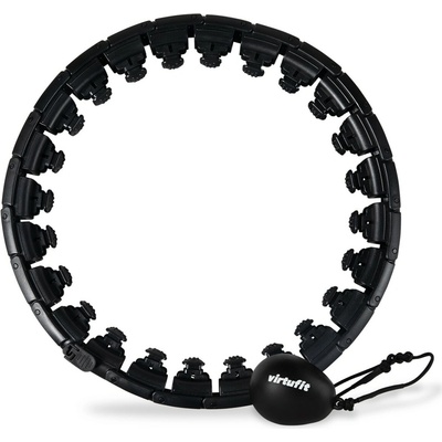 VIRTUFIT Hula Hoop nastavitelný černý 80–132 cm – Zboží Mobilmania