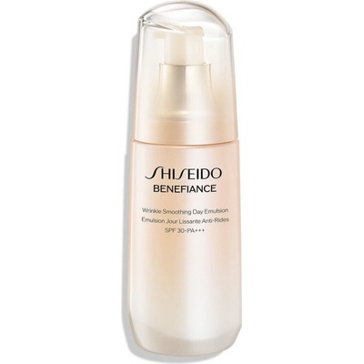 Shiseido Benefiance Wrinkle Smoothing Day Emulsion SPF 30 PA+++ Серуми за лице, емулсии, флуиди 75ml