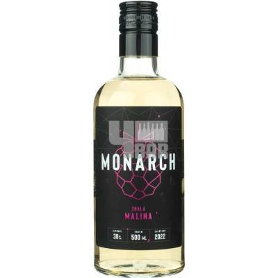 Monarch Zralá Malina 38% 0,5 l (holá láhev)