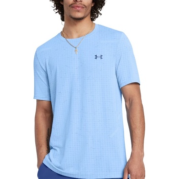 Under Armour Тениска Under Armour Vanish Seamless Grid SS-BLU 1376921-466 Размер XXL