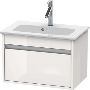 Duravit Ketho - Шкафче за умивалник Compact 41x60x39 см, 1 чекмедже, лъскаво бяло KT642202222 (KT642202222)