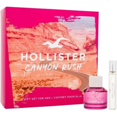 Hollister Canyon Rush darčekový set parfumovaná voda 50 ml + parfumovaná voda 15 ml