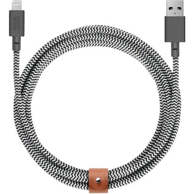 Native Union BELT-L-ZEB-3-NP USB-A/Lightning 3m
