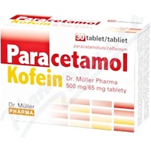 Paracetamol/Kofein Dr.Müller Pharma 500 mg/65 mg tablety tbl.30 x 500 mg/65 mg