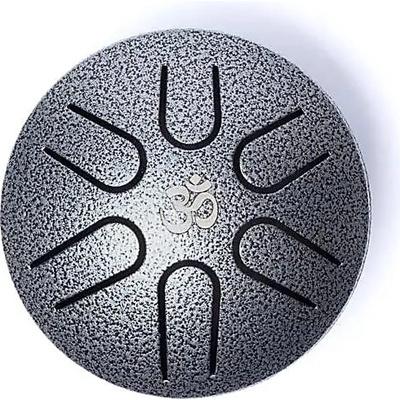 Hluru Mini tongue drum 6 nôt A-moll (minor) šedý