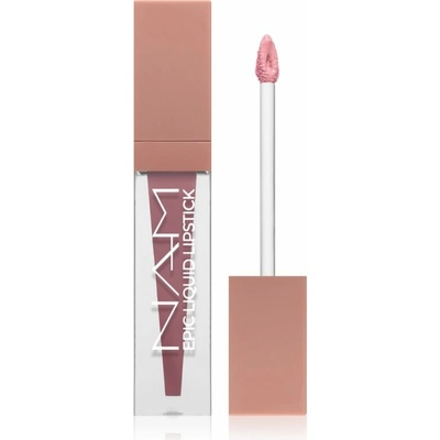 NAM Epic Liquid Lipstick dlouhotrvající tekutá rtěnka 10 Mauve Petal 3,5 ml