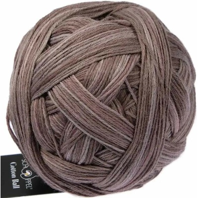 Schoppel Wolle Cotton ball 2678 Schoko