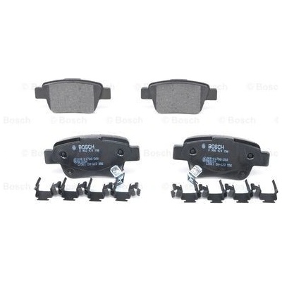 BOSCH Sada brzdových platničiek kotúčovej brzdy 0986424798