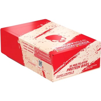 Genius Nutrition WarCry Protein Bar [15 x 55 грама] Фъстъци и карамел