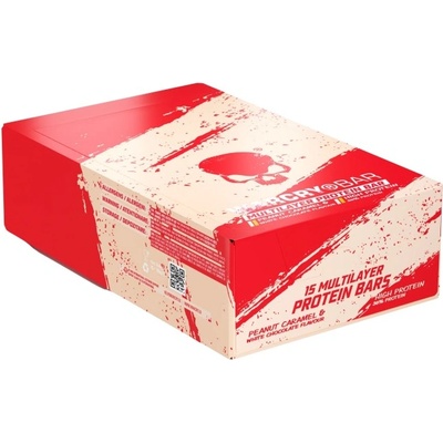 Genius Nutrition WarCry Protein Bar [15 x 55 грама] Фъстъци и карамел