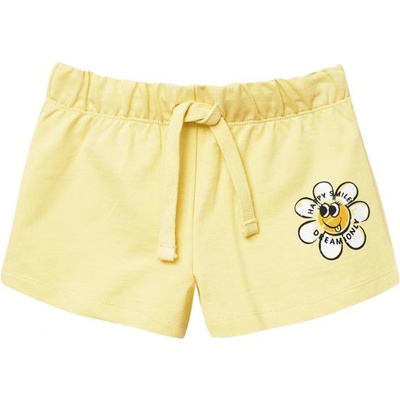 Winkiki Kids Wear Dívčí kraťasy Happy Smile žlutá
