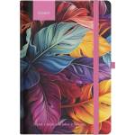 STREET Тетрадка с подложка STREET Flowers Petal A/5 96 страници с гумена твърда корица 778082 (778082)