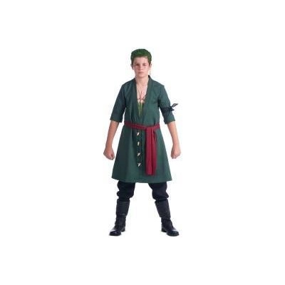 One Piece Маскировъчен костюм за деца One Piece Roronoa Zoro (6 Части) Размер 10-12 години