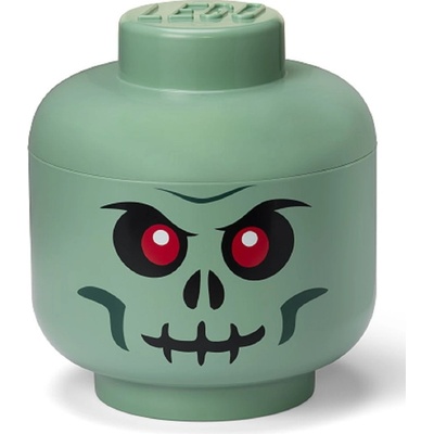 LEGO® 4032 Úložná hlava kostlivec L zelený