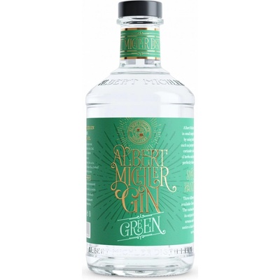 Albert Michlers Gin Green 44% 0,7 l (čistá fľaša)