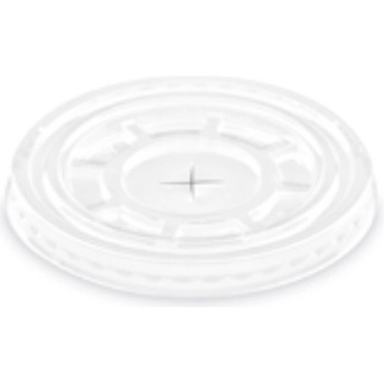 FLEXOBAL PET viečko číre rovné krížik na slamku cena za