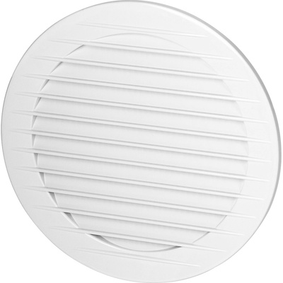 Kulatá ventilační mřížka se sítí ?150, bílá