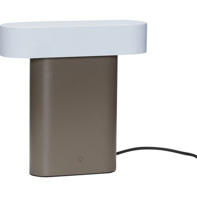 Hübsch Настолна лампа Sleek кафяво-сива (961902)