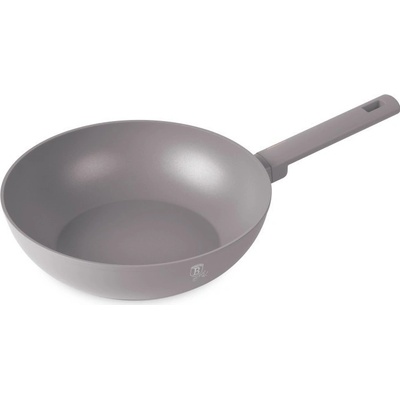BerlingerHaus Wok pánev s titanovým povrchem 28 cm Taupe Collection