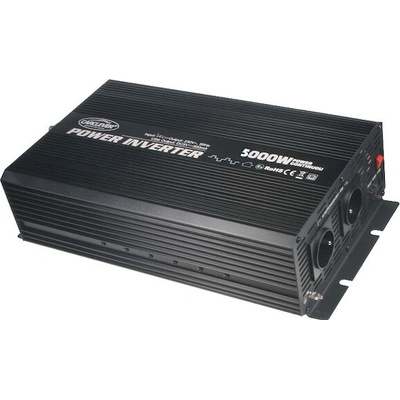Měnič napětí z 24, 230V + USB, 5000W, 355024