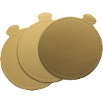 Horecano SERVING UTENCILS-Подложка за парче торта за еднократна употреба 100бр. КРЪГ Ø 9cm (HC-931042) (01931042)