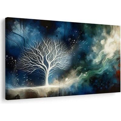 Obraz strom života v nočním vesmíru - 60x40