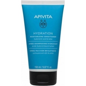 APIVITA Овлажняващ хидратиращ балсам с хиалуронова киселина и алое , Apivita Hydration Moisturizing Conditioner with Hyaluronic Acid & Aloe Vera 150ml