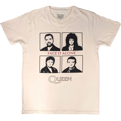 Queen Face It Alone Squares Natural XL Риза (QUTS85MNAT04)