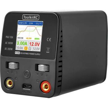 TOOLKIT RC Зарядно устройствоо дигитално ToolkitRC P200 V2 30V 10A max 100/200W AC and DC Input TK23100 (TK23100)