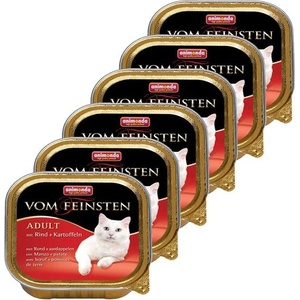 Animonda Vom Feinsten Adult Cats - говеждо и картофи 6 x 100г