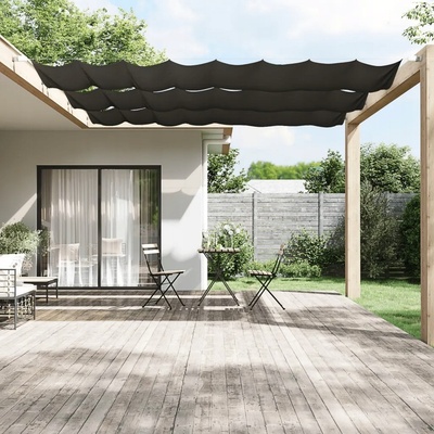 Nabytek XL Vertikální markýza antracitová 60 x 800 cm oxfordská látka