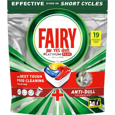 Fairy Platinum Plus All In One Kapsle do myčky 114 ks