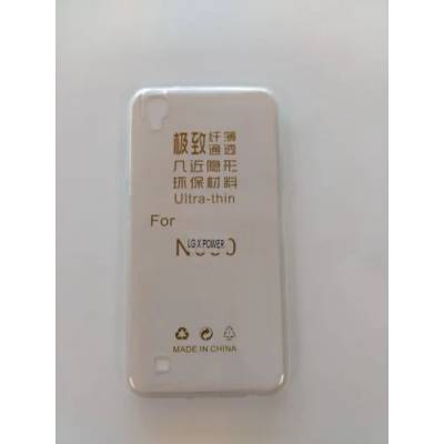 LG Силиконов калъф LG X Power 0.33 мм прозрачен