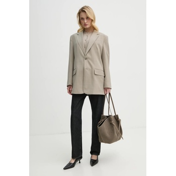 Yuzefi Велурена чанта Yuzefi LARGE MOCHI в кафяво YUZRS25-HB-LM-S018 (YUZRS25.HB.LM.S018)