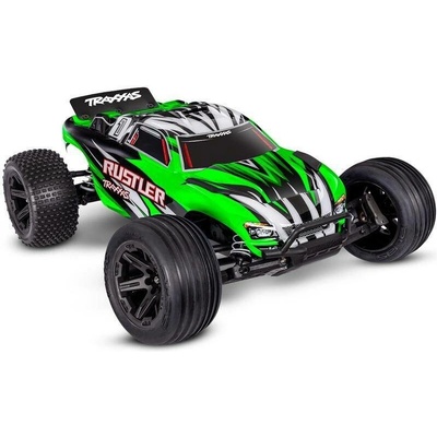 Traxxas Rustler RTR zelený TRA37054-8-GRN 1:10