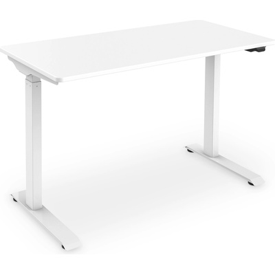 DIGITUS Electric height-adjustable Desk, 120x60x18cm top 50kg load, white (DA-90407)